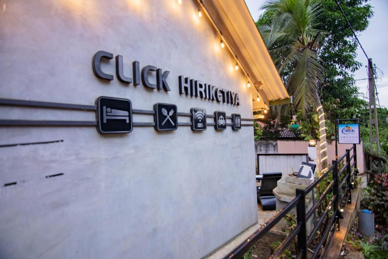 Click Hiriketiya Hotel Dickwella Exterior photo